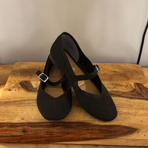 Me Too Black Women's Mary Jane Flats